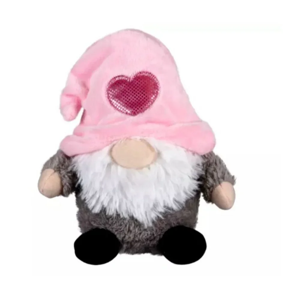 Gnome Stuffed Animal Mini Dog Toy Plush Valentines Love Emergency‎ Responders